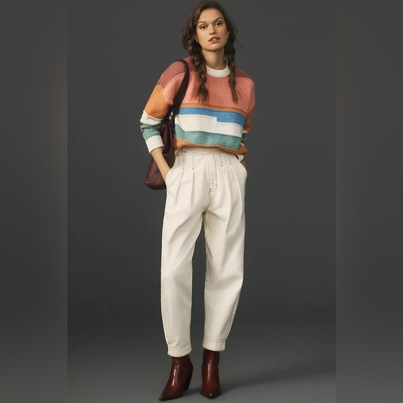 Anthropologie Little Lies Colorblock Sweater (Size S/M) - Picture 3 of 6